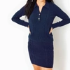 LILLY PULITZER LIZONA SWEATER IN LOW TIDE NAVY
