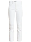 Veronica Beard Carly Kick-flare Jean Raw Hem In White