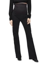 7 For All Mankind Illusion Bootcut Cropped Jeans In Black