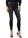 JOE'S WOMENS DESTROYED MID RISE SKINNY JEANS