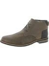 DR. SCHOLL'S SHOES WEEKLY CHKKA MENS LEATHER ANKLE CHUKKA BOOTS