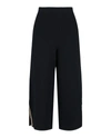 Stella Mccartney Embellished Cropped Pants In Blue