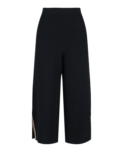 STELLA MCCARTNEY EMBELLISHED CROPPED PANTS