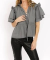 SOFIA COLLECTIONS SEVILLA TOP IN GREY