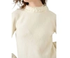 OSCAR THE COLLECTION PETE PULLOVER IN SAND