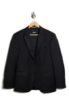 Hugo Boss Tux Virgin Wool Sport Coat In Black