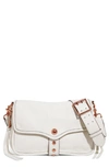 Aimee Kestenberg Great Escape Suede Crossbody Bag In Vanilla Ice