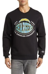 Hugo Boss Boss X Nfl Crewneck Sweatshirt In Los Angeles Chargers Black