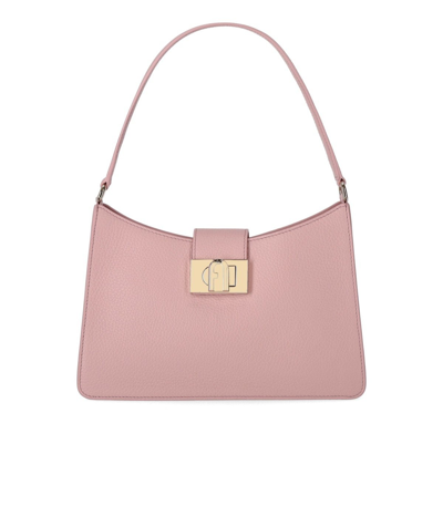 Furla 1927 M Soft Alba Shoulder Bag In Pink