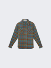 GOD'S TRUE CASHMERE TARTAN SHIRT