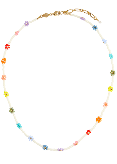 Anni Lu Flower Power Necklace In Multicoloured 1