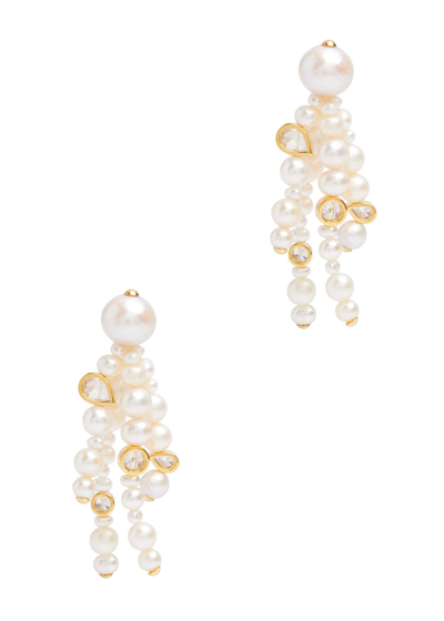 Completedworks The Bay Of Thoughts Pearl Drop Earrings