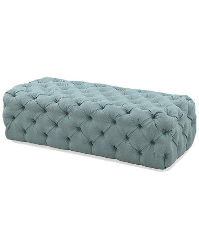 Design Guild Tufted Bench In Green