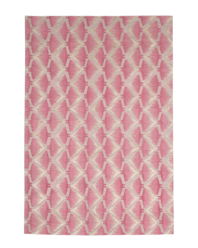 Via Como Campion Platt Manta Rays Wool & Silk Area Rug In Multicolor