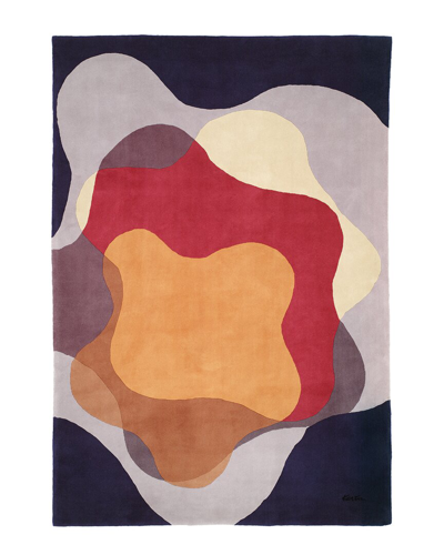 Via Como Karim Rashid Abstract 1 Wool Area Rug In Multicolor