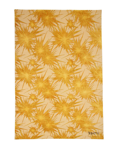Via Como Tony Duquette Golden Sunburst Wool & Silk Area Rug In Multicolor