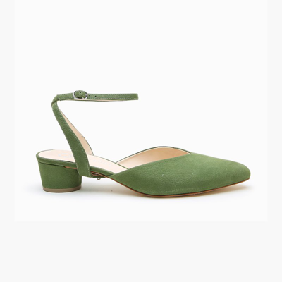 Alterre Moss V Slide + Marilyn Strap In Green