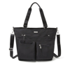 Baggallini Any Day Tote With Rfid Phone Wristlet In Black