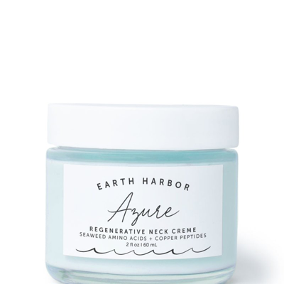 Earth Harbor Naturals Azure Regenerative Neck Creme In White