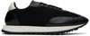 The Row Woman Sneakers Black Size 6 Textile Fibers In Black/white/black
