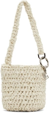 LOW CLASSIC OFF-WHITE KNITTED BAG