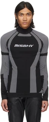 Misbhv Classic Logo Active Ls Tee In Black/white