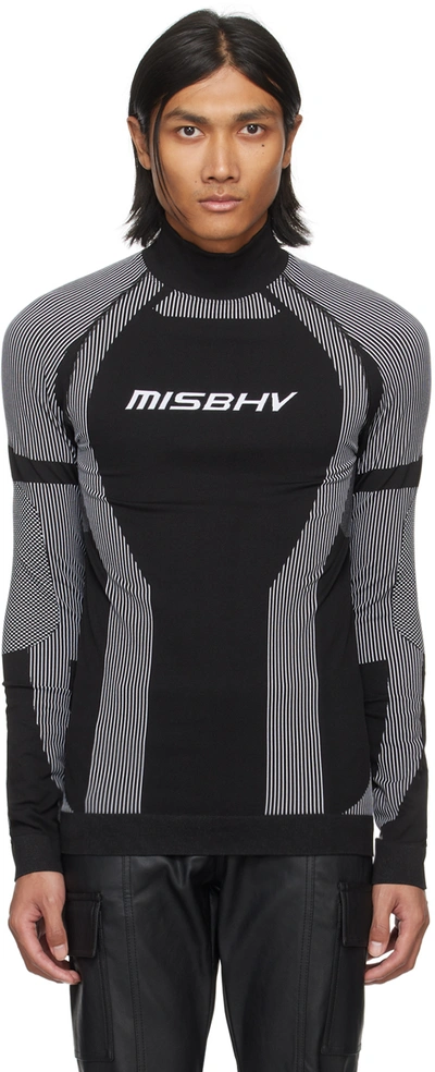 MISBHV BLACK SPORT TURTLENECK