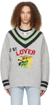 ERL GRAY 'HURT LOVER' SWEATER