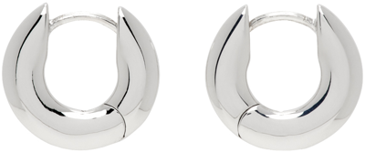 Numbering Silver #7115 Earrings