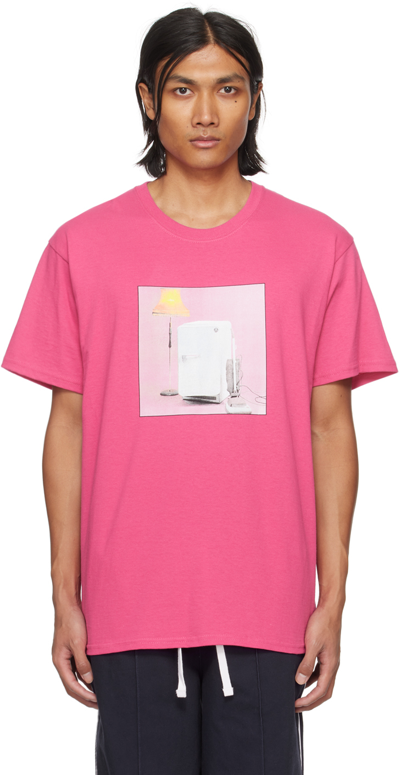 Noah Pink Printed T-shirt