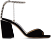 Jimmy Choo Saeda Sandal Block Heel In Black