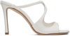 Jimmy Choo Open-toed High-heeled Sandals In Ivory