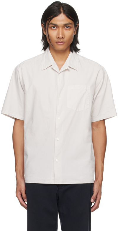 Norse Projects Off-white Carsten Shirt In 1042 Marble White