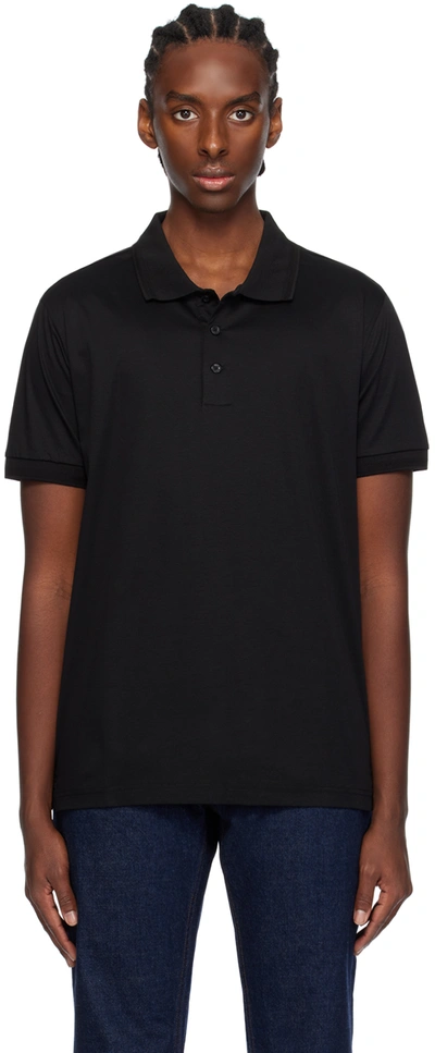 Tiger Of Sweden Black Riose Polo In 050_black