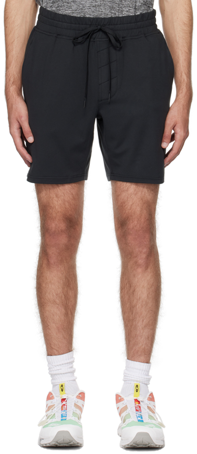 Outdoor Voices Black Cloudknit 7 Shorts