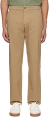 NORSE PROJECTS BEIGE AROS TROUSERS