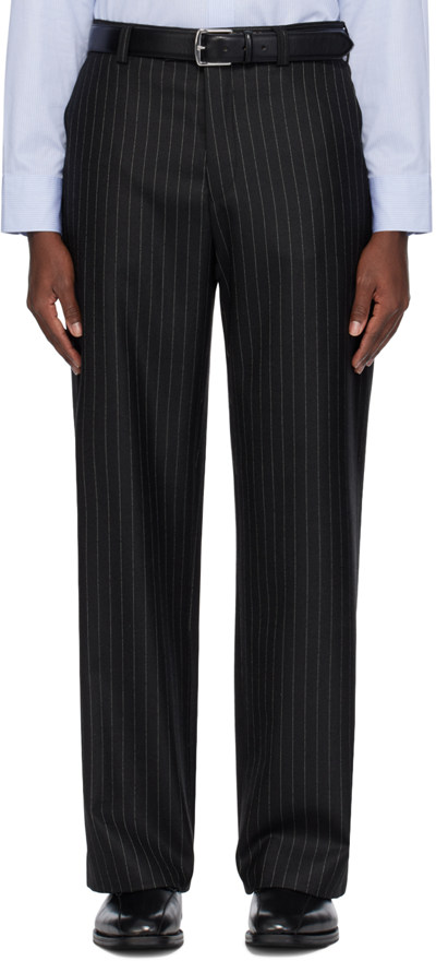 Tiger Of Sweden Black Townes Trousers In 050_black