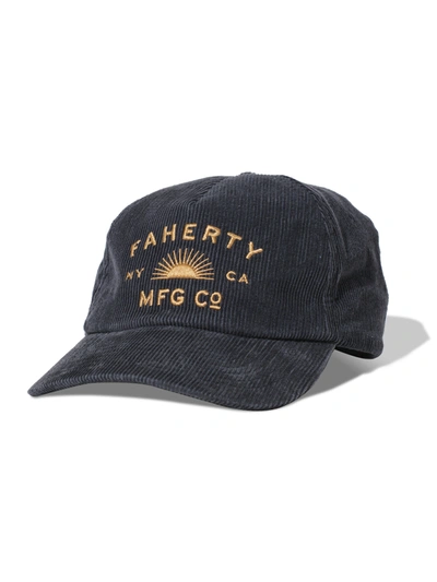 Faherty Surf & Ski Club Hat In Faded Navy