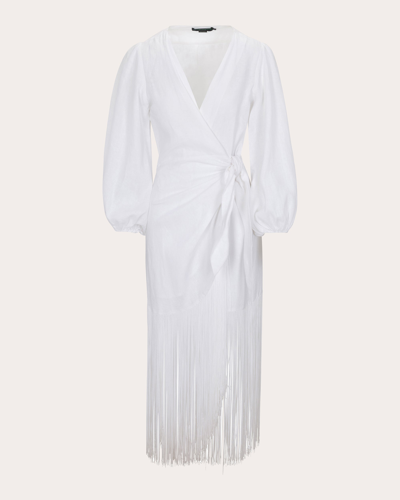 No Pise La Grama Women's Adelita Dress In White