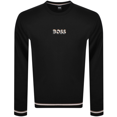 Boss Business Boss Lounge Iconic Sweatshirt Black