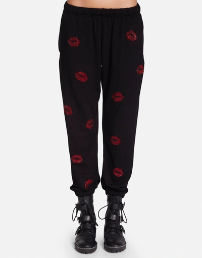Lauren Moshi Chantria Crystal Kisses In Black