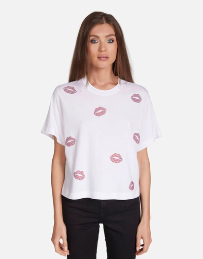 Lauren Moshi Rue Crystal Kisses In White