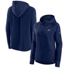 Fanatics Branded  Heather Navy Columbus Blue Jackets Authentic Pro Pullover Hoodie In Heather Navy