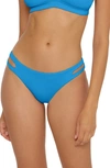 BECCA COLOR CODE CUTOUT HIPSTER BIKINI BOTTOMS