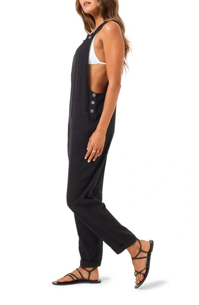 L*space Freya Cover-up Jumpsuit In Black