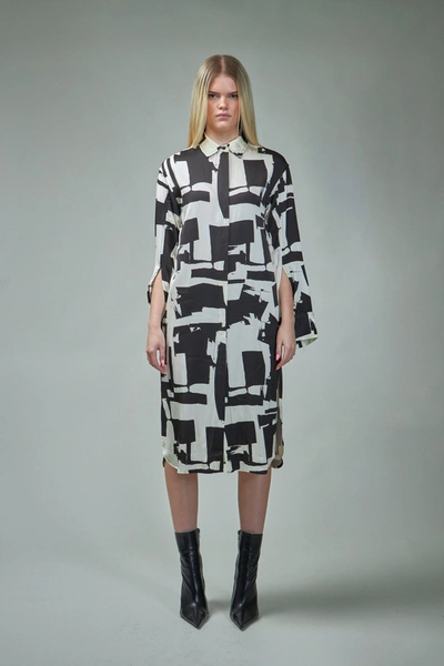 Day Birger Et Mikkelsen Berry Graphic Collage Dress In Black