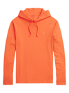 Polo Ralph Lauren Men's Jersey Hooded T-shirt In Bright Signal Orange