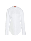 Simon Miller Women's Loch Poplin Long-sleeve Shirt In Macadamia