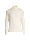Ralph Lauren Men's Cashmere Turtleneck Sweater In Cream