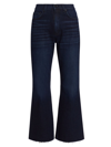 ASKK NY WOMEN'S GEEK BRUISER HIGH-RISE STRETCH FLARE JEANS